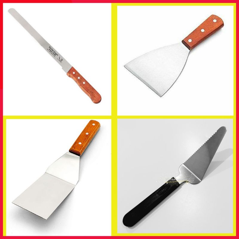 Pisau Kue Pisau Roti Bakar Pisau Roti Panjang Kape Pisau Panjang