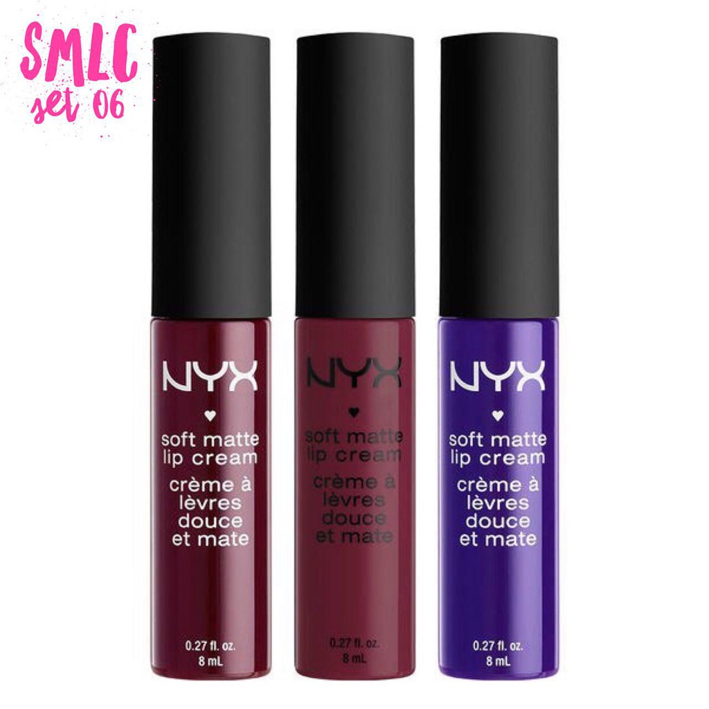 NYX SOFT MATTE LIP CREAM SET