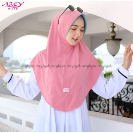 [Original Arey] Jilbab instan khimar simple ** Arey ELZA