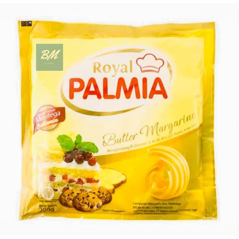 

Royal Palmia Butter Margarine 200 gr / Palmia Royal 200 g / Butter Margarin 200 gr Mentega Margarin