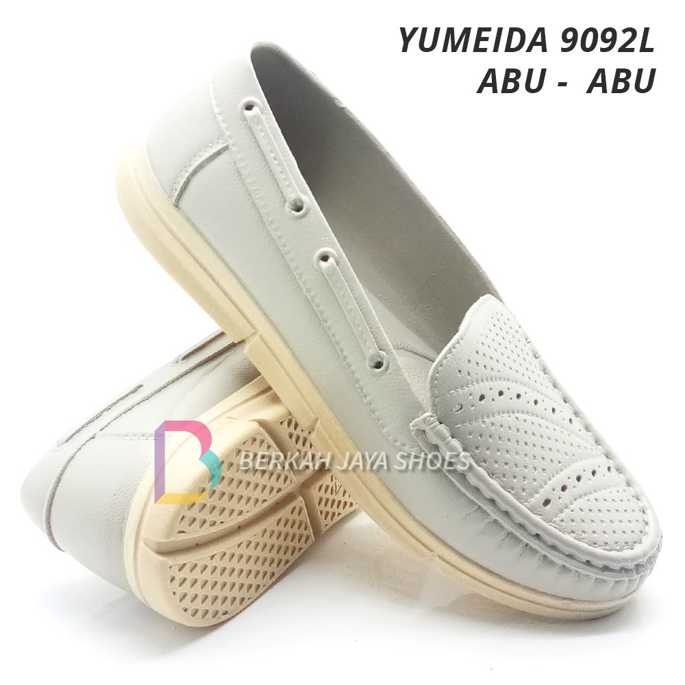 Sepatu Wanita / Sepatu Karet Wanita / Sepatu Flat Shoes Karet Wanita Yumeida 9092 L Anti Air