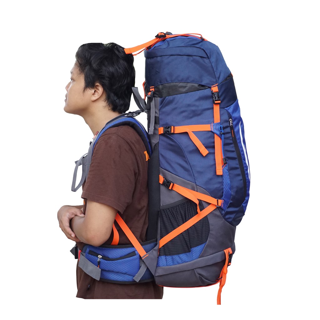 TAS CARRIER GUNUNG ADVENTURE GEAR SERI TOBA 60+5 LITER