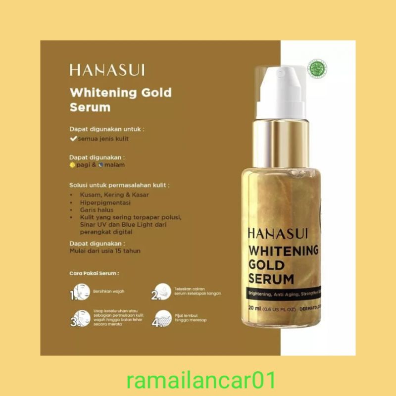 SERUM HANASUI GOLD ORIGINAL BPOM