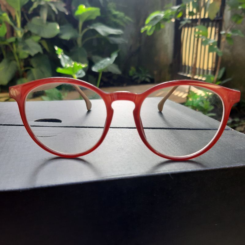 Kacamata Casual Retro Joker Made In Italy No Minus Normal Original Optik