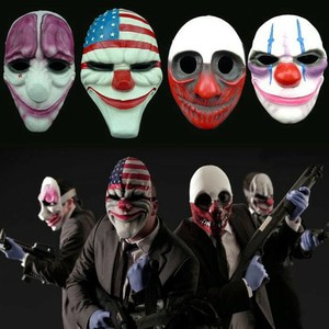 GROSIR TOPENG MURAH PAYDAY DALLAS HEIST HALLOWEEN MASK TOPENG SERAM