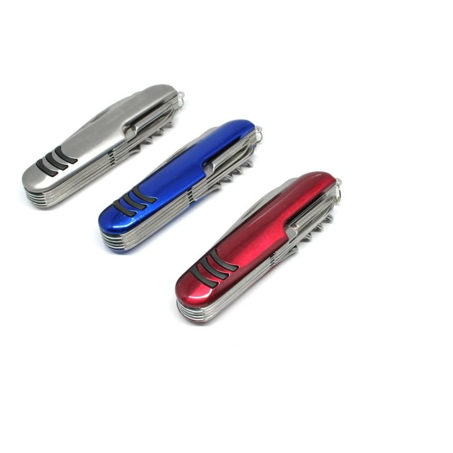 Pocket Knife EDC Multifungsi 11 in 1 Stainless Steel -A3011