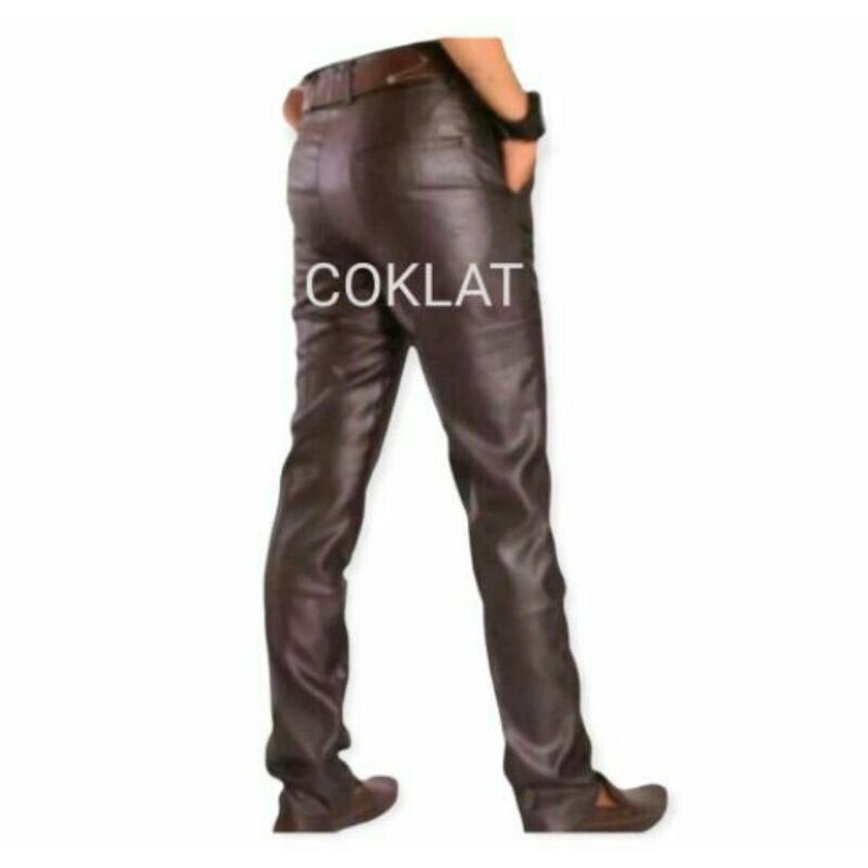 Celana Formal Pria Dasar Mengkilap METALIK Slimfit Formal (CELANA KANTOR MURAH) 27-38