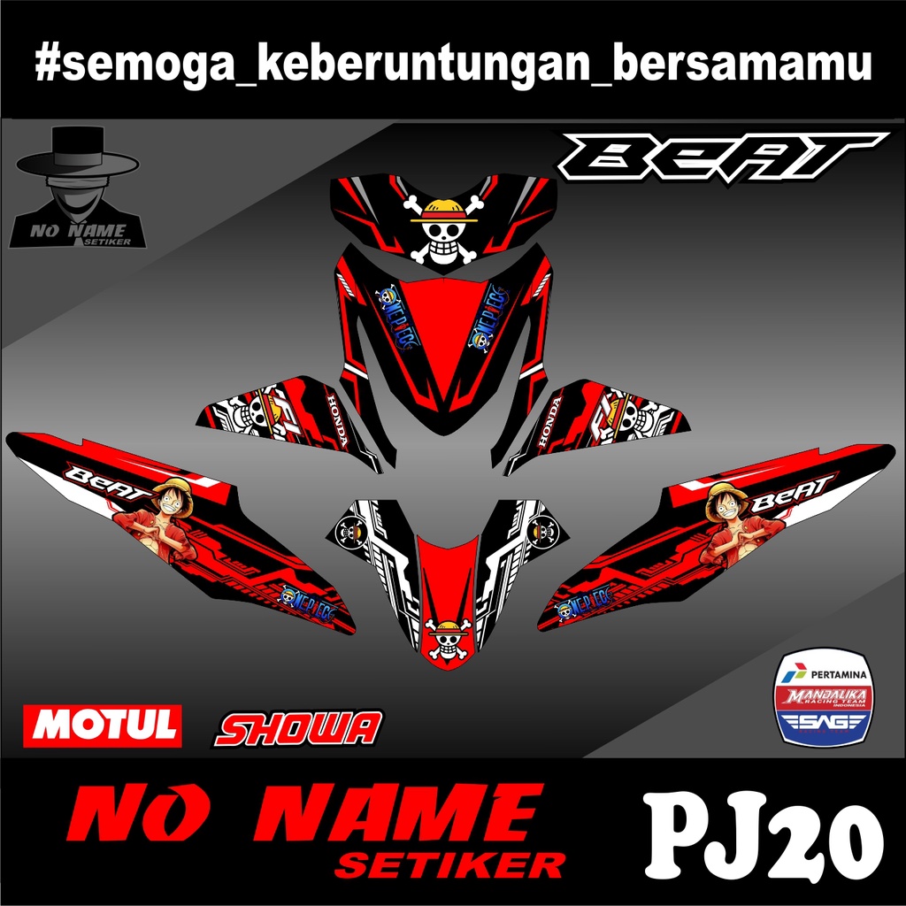 decal stiker beat f(pj20)i 2013 2014 2015 stiker decal sticker