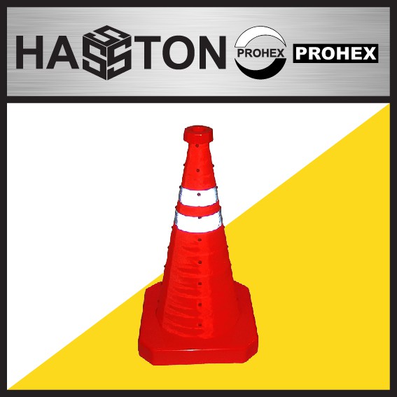 

HASSTON 46 cm Traffic Cone (0100-021)