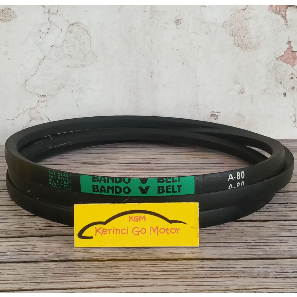 BANDO VAN BELT A-80 V BELT TALI KIPAS A80 FAN BELT VANBELT POLOS A-80