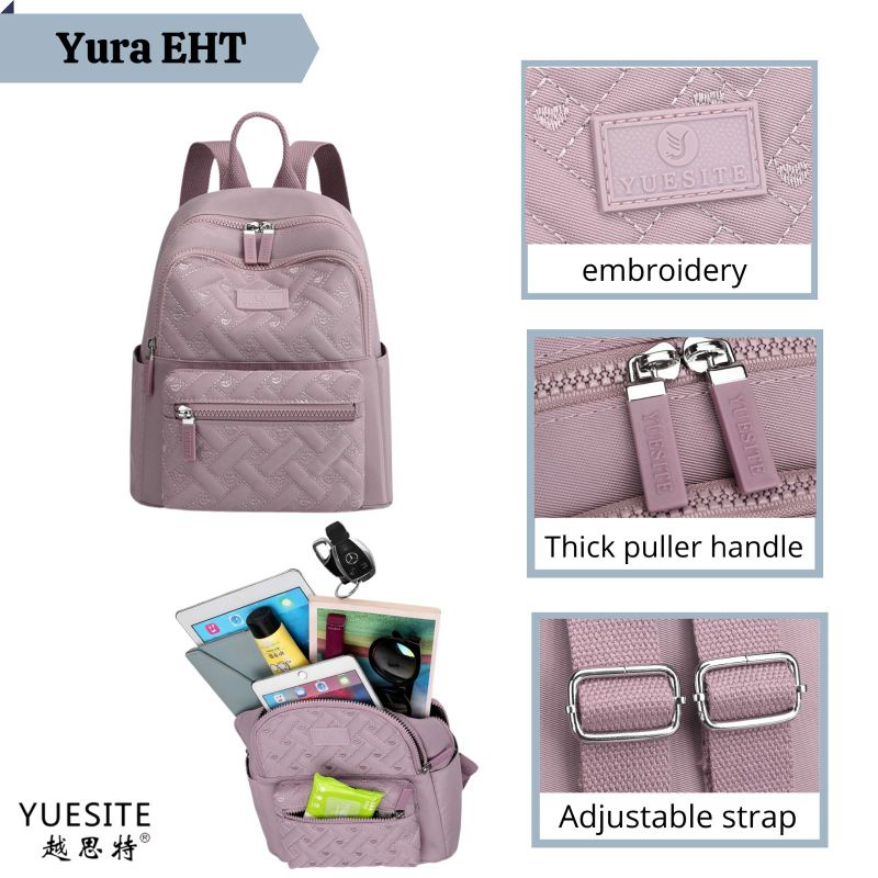 TAS RANSEL WANITA KEKINIAN KOREAN STYLE YUESITE YURA SMALL BACKPACK