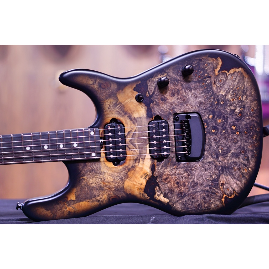 Ernie Ball Music man Cutlass HH Trem - 6 String - Jason Richardson - Burl Top  S06888