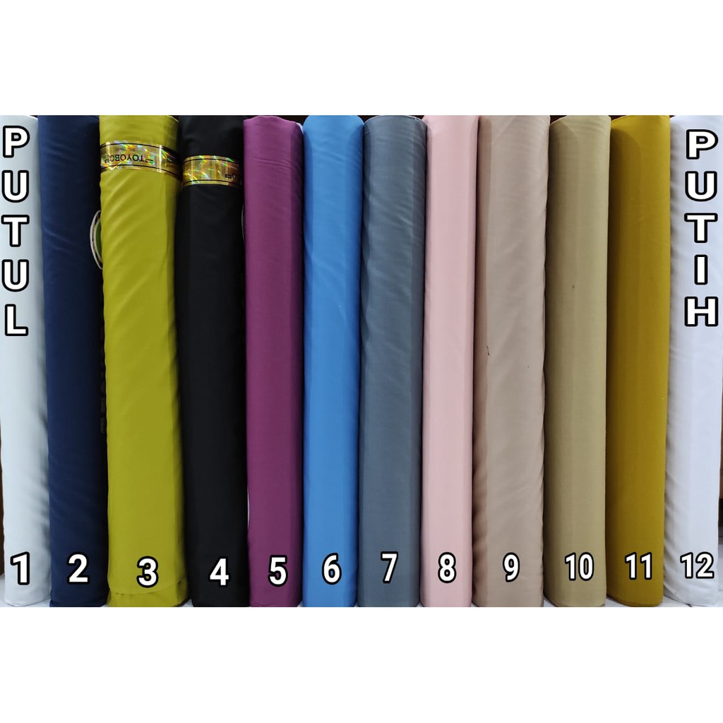 bahan kain katun toyobo fodu ori