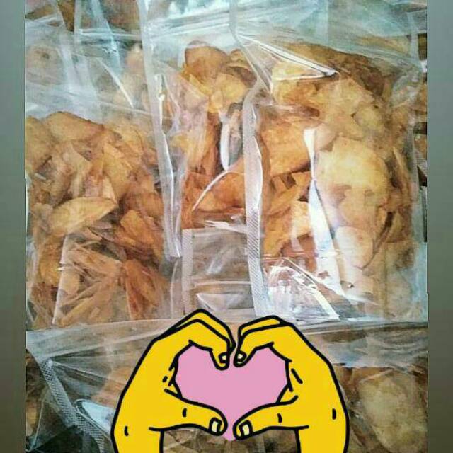 

Keripik singkong pedas manis