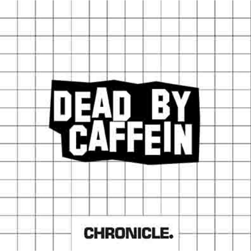 

STICKER VINYL AESTHETIC DEAD BY CAFFEIN