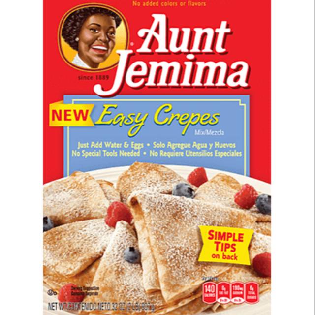 

Aunt Jemima Easy Crepes Mix Import USA Breakfast Pannkakor Pancake Sweden Style 720g