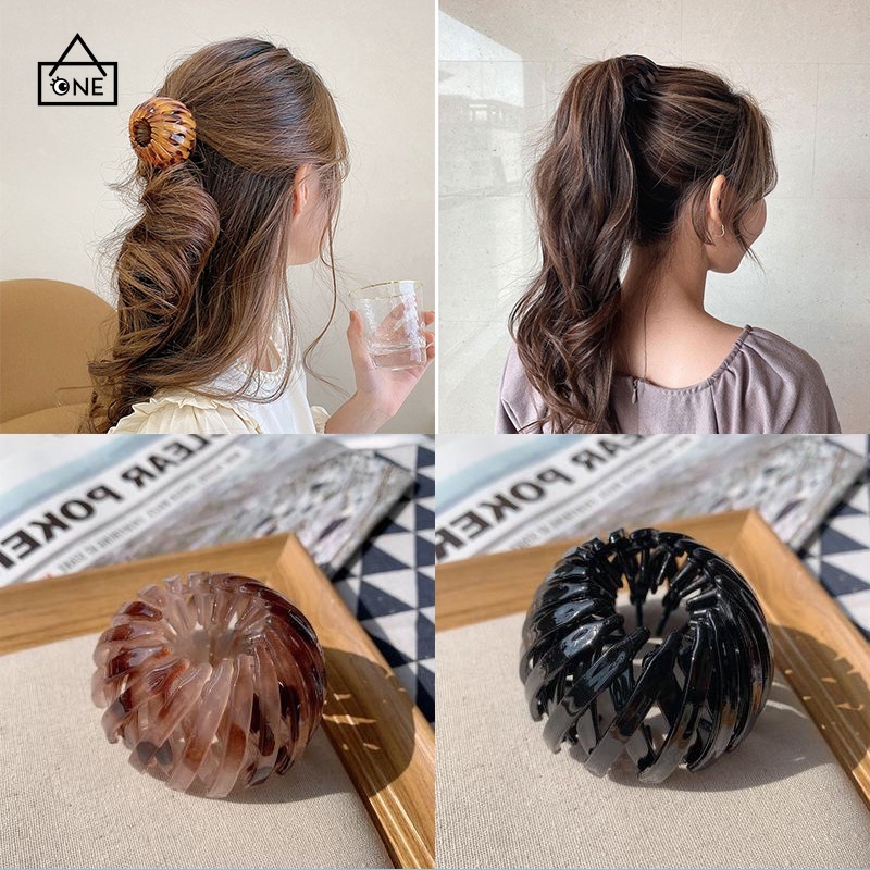 [COD❤️]Ikat Rambut Jepit Rambut Wanita Ikat kepala Korea Fashion Simple Jepit Salon Rambut Ikat Rambu A.one