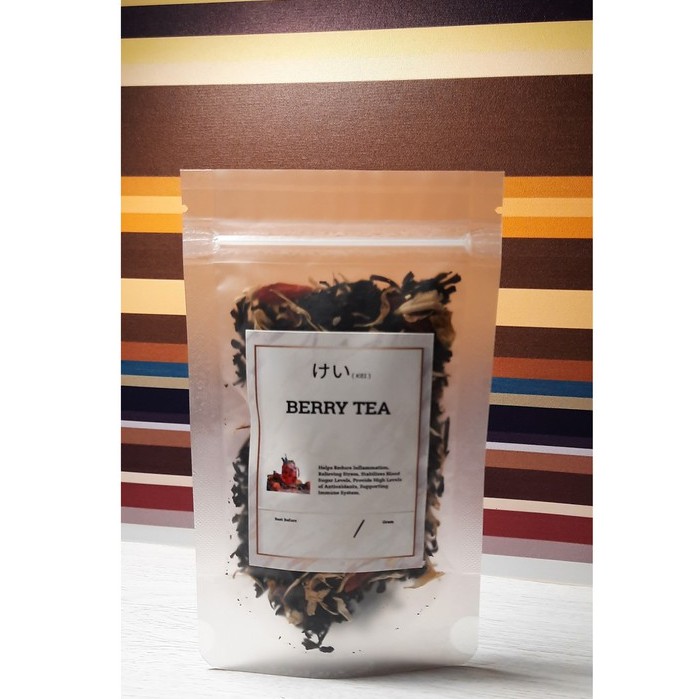

Teh Berry Premium / Berry Black Tea 20 Gram - KEI (けい)