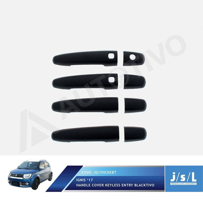Cover Handle Suzuki Ignis Hitam Doff Smart Keyless Blacktivo