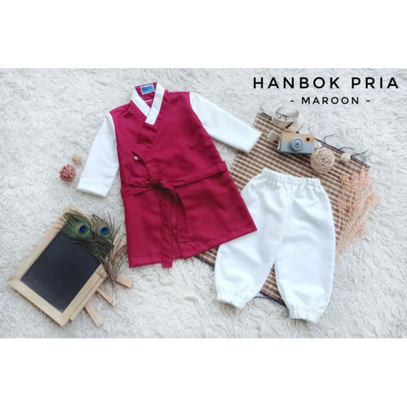 Hanbok Korea (pria) / Hanbok pria / hanbok / hanbok Korea / bajunik / azzafran
