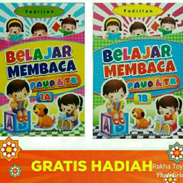 Buku Anak - Belajar Membaca Paud & Tk