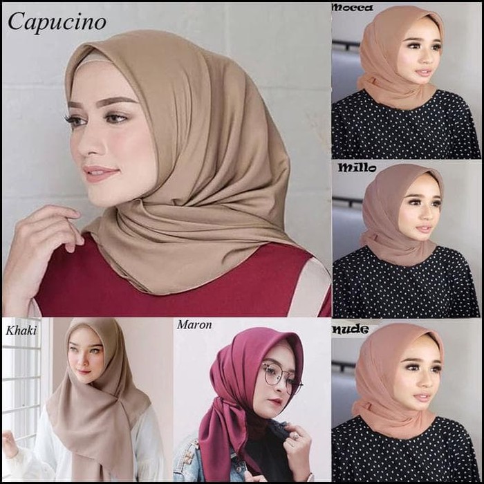 [LOCAL] - Hijab Bella square premium