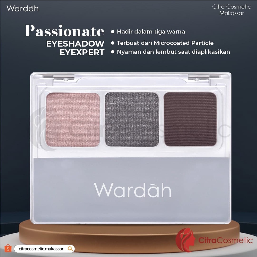 Wardah Eyexpert Eyeshadow Passionate | Nude Classic