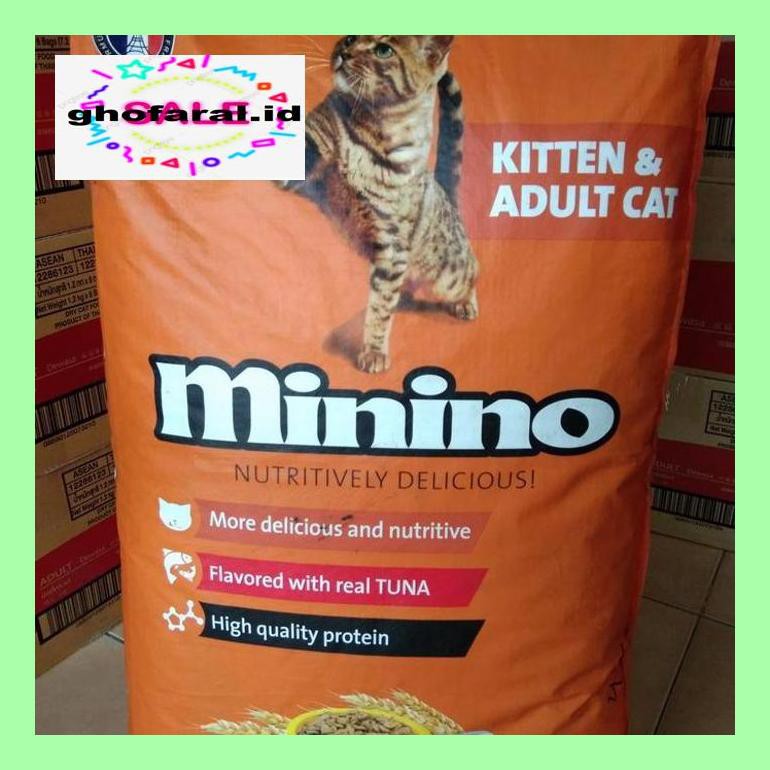 Dewdkuc Makanan Kucing Minino Kitten Dan Adult 20Kg Kuc5Dew 