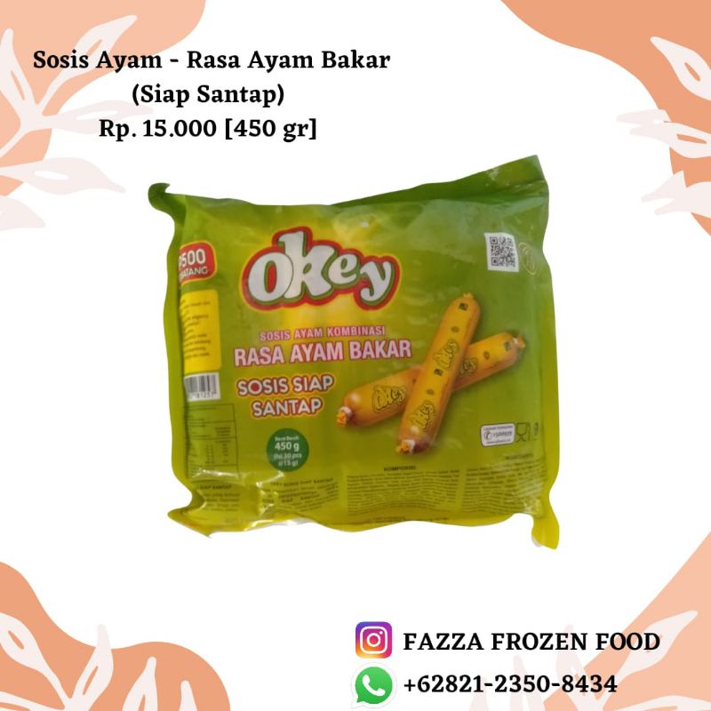 

Sosis Ayam - Rasa Ayam Bakar