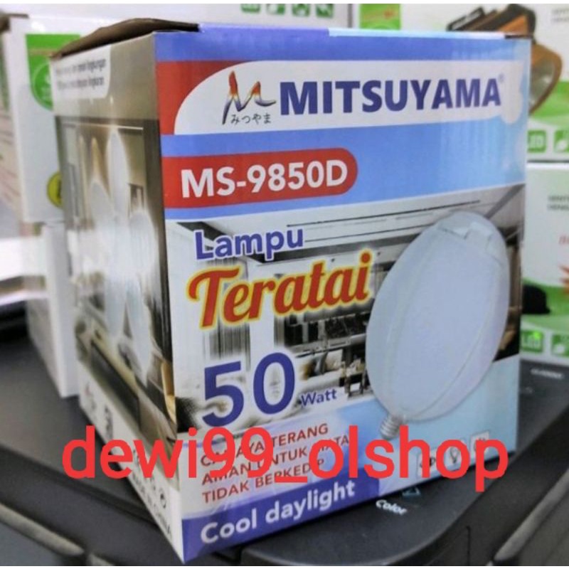 Lampu Ms-9850D Lampu Teratai 50watt chaya berwarna putih sangat bagus di gunakan karna bntuk nya yg unik dan menarik