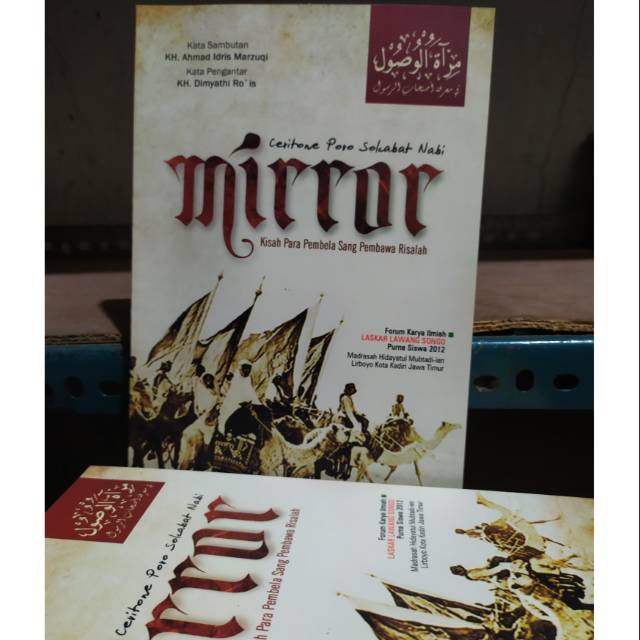 KITAB BERGARANSI BARRU MIRROR dua CERITA SAHABAT NABI KISAH PARA PEMBELA SANG PEMBAWA RISALAH