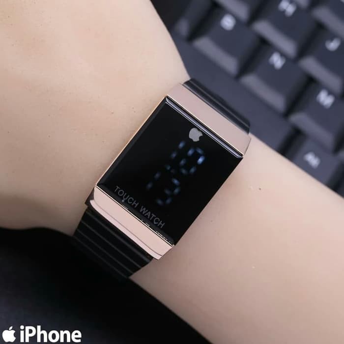 Jam tangan cewek iphone LED