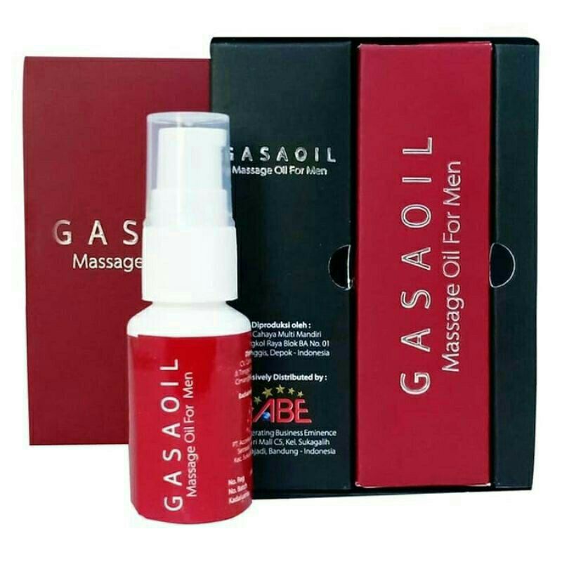 Gasa Oil Original - Gasa Oil Massage Oil Formen BPOM Asli Penambah Stamina Pria