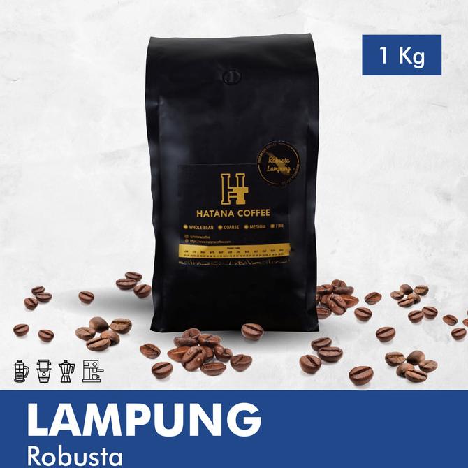

[ COD ] Kopi Robusta Lampung - Roasted Bean - 1 KG PRODUK TERBATAS Kode 101