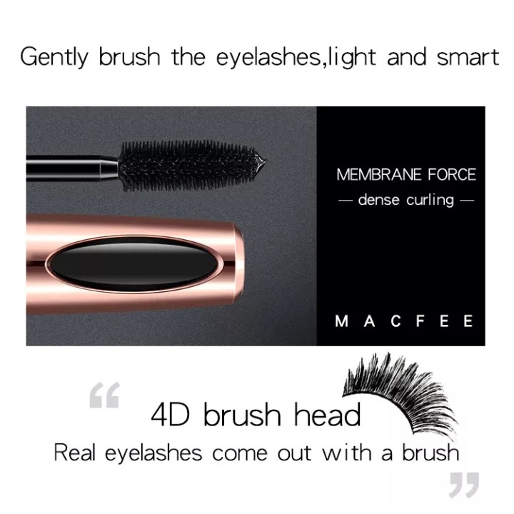 Shine Star - Original Eyelash Mascara Heavy Full Figure 4D Silk Fiber Lash Mascara Pemanjang Bulu Mata Waterproof