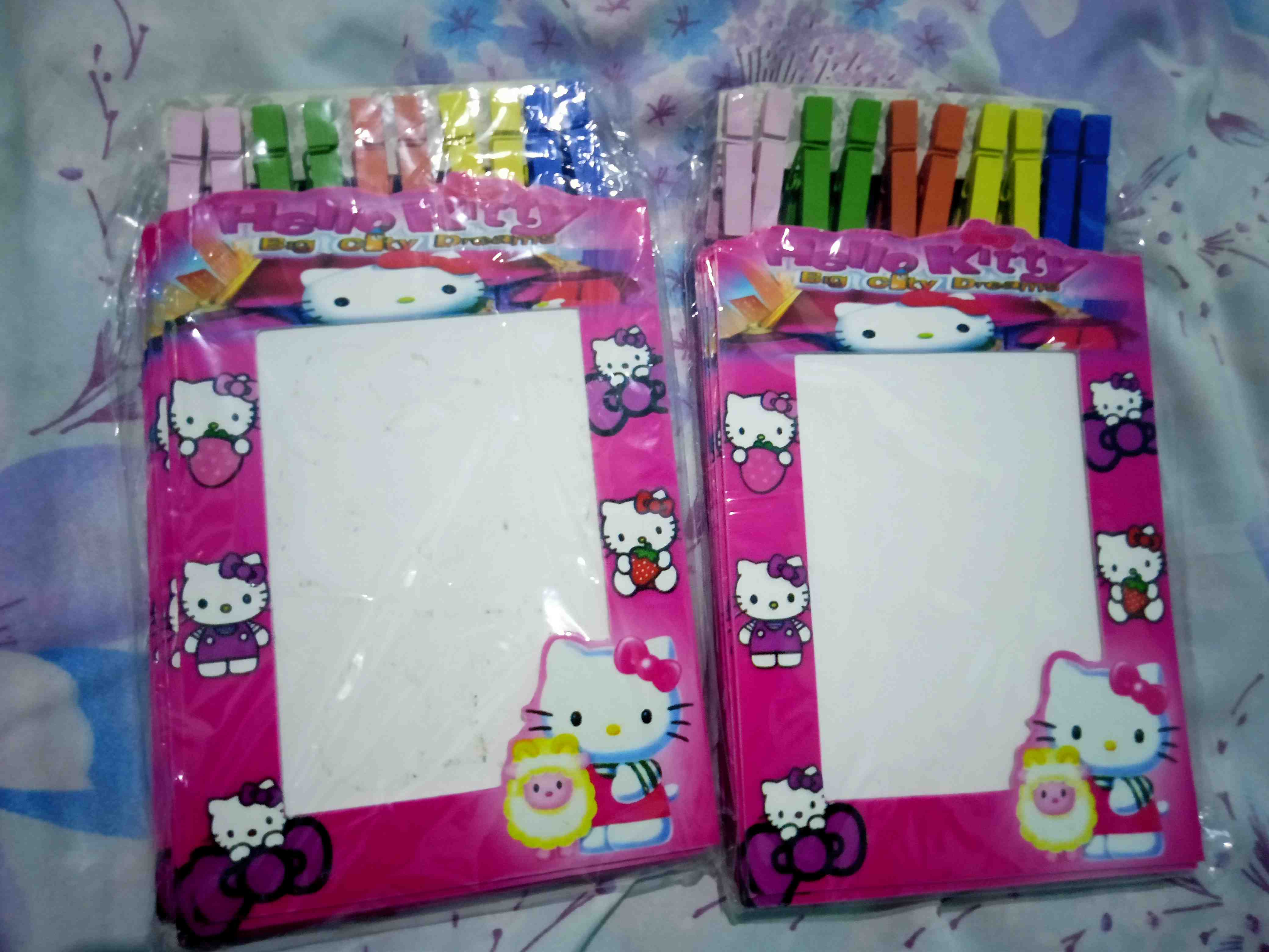 New Motif  Korean Photo Frame Bingkai Foto Gantung Karakter 