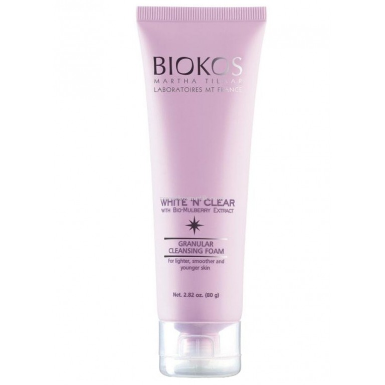 Biokos White n Clear Granullar Cleansing Foam