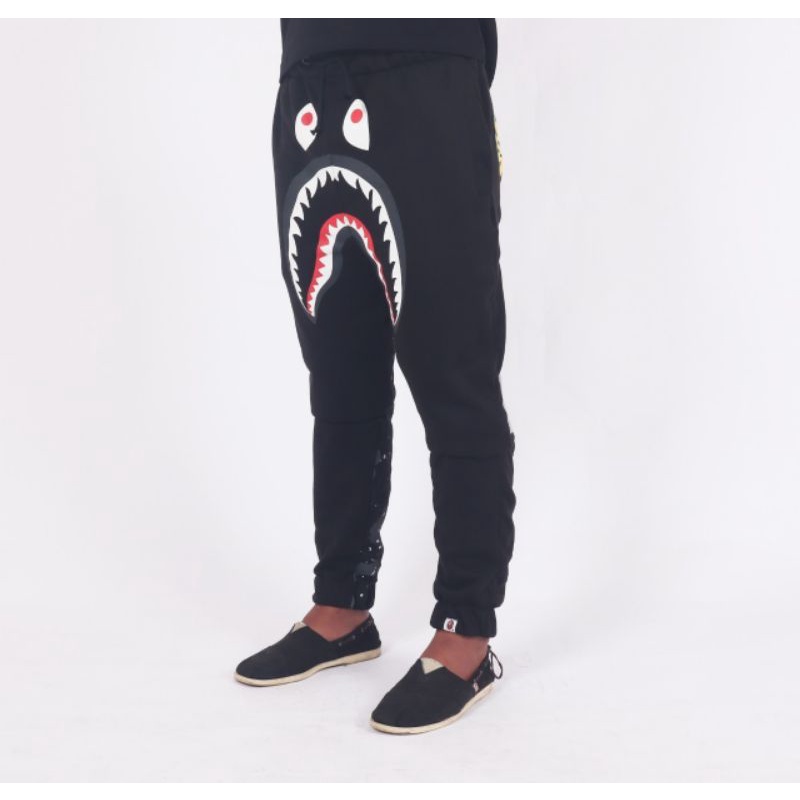 NEW!!! LONG PANTS / JOGGER BAPE SHARK WGM COMBI FULLTAG&amp;LEBEL PREMIUM