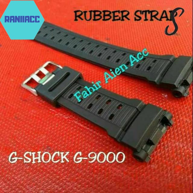TALI JAM TANGAN CASIO G-SHOCK G-9000 G9000 RUBBER STRAP G-SHOCK G9000