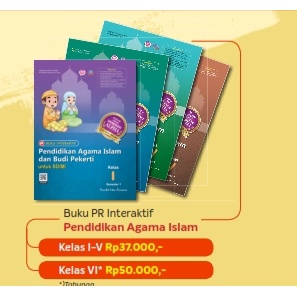 Buku PR PAI SD Kelas 1 2 3 4 5 6 Intan Pariwara Semester 1 Edisi Terbaru