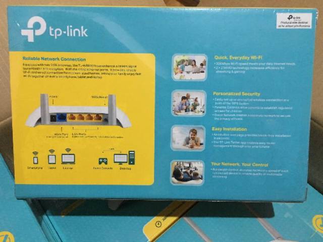 BUKAN MR3420 v5 ROUTER TP-LINK  - Router Wifi Wireless TP-Link TL-WR840N v6.2 TL-WR844N TPLINK 820n