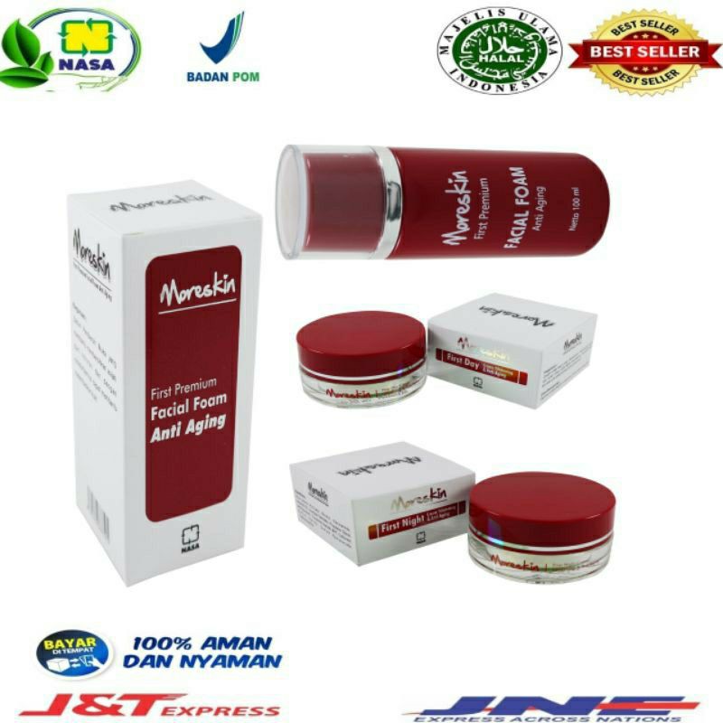 Paket moreskin anti aging nasa