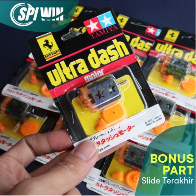 DINAMO TAMIYA ANAK SETAN REP ULTRA DASH ULTRADASH DC MESIN MOTOR V.1 MINI 4WD SPEED SLOOP