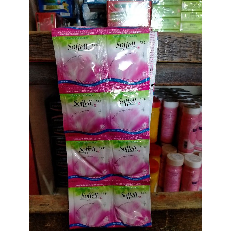 obat nyamuk soffel rentengan,24pcs.