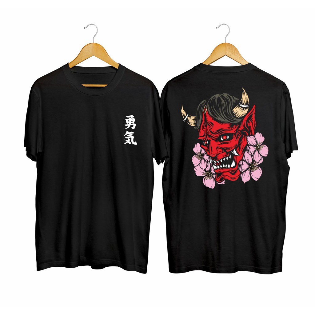 BAJU KAOS  TSHIRT DISTRO RONIN ONICLAY BUNGA Shopee 