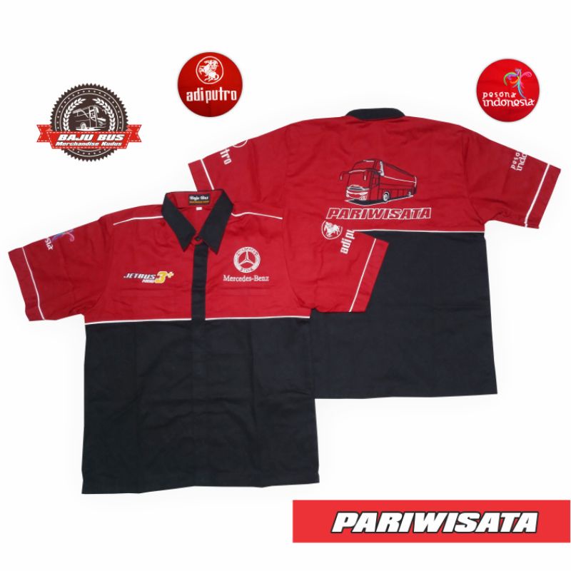 Kemeja Bus Pariwisata / Kemeja Mercedez Benz