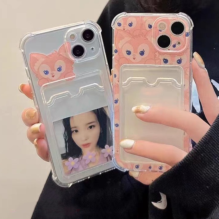 Soft Case Silikon TPU Transparan Motif Rubah Untuk IPhone 13 12 Mini 11 10 Pro XS Max X XR 8 7 6 6S Plus