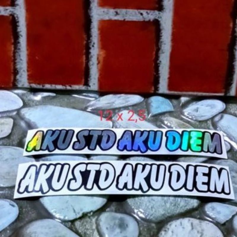 

sticker AKU STD AKU DIEM