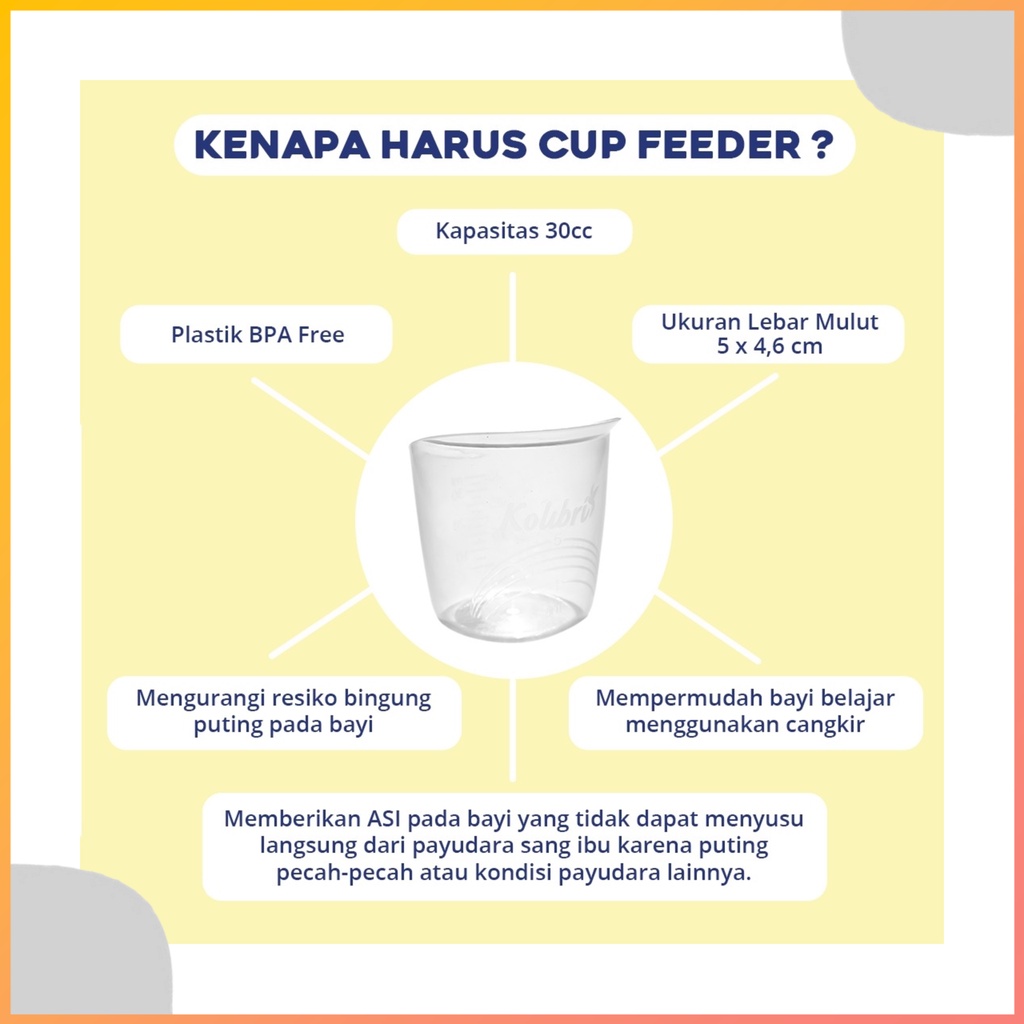 Gabag Kolibri Baby Cup Feeder