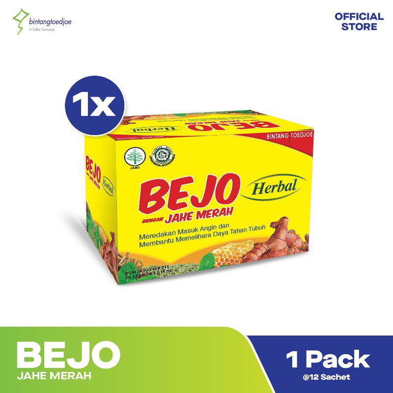 

Bejo jahe merah 1 pack isi 6